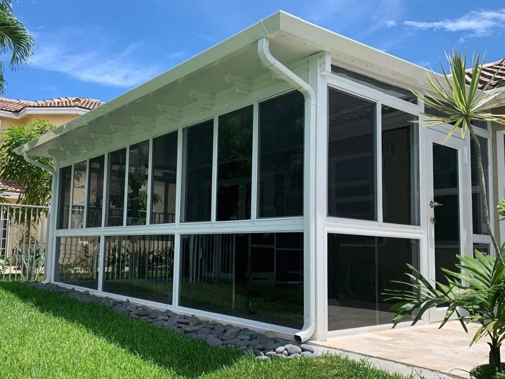 White Lumino Renaissance Sunroom